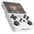 R36S Retro Handhållen Videospelskonsol Linux System 128GB Spel- Vit White 128GB