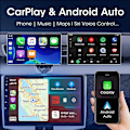 Miniatyrbillede 3 af 5: Trådløs Carplay Android Auto Bilradio Til Fiat 500X 2014-2020 Multimedia GPS autoradio 4G WIFI DSP Wifi 4Core 2+32 with carplay