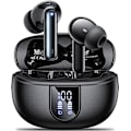Pikkukuva 1 / 9: X500 Langattomat Bluetooth-kuulokkeet - 30 tuntia C4U® ANC ENC BT 5.3 Black Svart