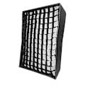 Miniatyrbillede 1 af 5: Video Light Softbox RX-12SBHC Honey Comb Softbox til Roll Up Fotograferingslys - Softbox med Honeycomb Grid til Videobelysning