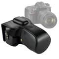 Nikon D7200 D7100 D7000 Helkropps PU Läder Kameraväska Black