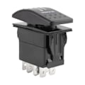 Miniatyrbillede 3 af 5: 12V 20A Spil Ind Spil Ud ON-OFF-ON Vippekontakt 7 Ben LED blå js