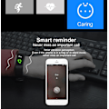 Miniatyrbillede 2 af 5: Fitness Trackere med puls, søvnmonitor, iltmætning i blodet, skridttæller og SMS-opkaldsnotifikation Sundheds- og fitnessur