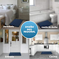 Miniatyrbild 6 av 7: Superabsorberande Badrumsmattor Rs Mjukt Memory Foam Golv Sovrum Toalett Dusch R Heminredning Maskintvättbar Navy Blue 40x60