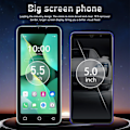 Miniatyrbillede 4 af 5: 5,5 tommer Smartphone Dual Sim Android Spil HD Kamera Wifi Bærbar Mobiltelefon