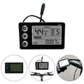 Elcykel S866 24-48v LCD-displaypanel för elcykelscooter