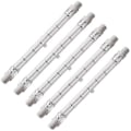 Miniatyrbilde 2 av 2: Dimbar R7s 189mm 100w Halogenpære Ac220-240v J189 Lineær Halogen Flomlys For Landskap, Sikkerhet, Gatebelysning (sett med 5)