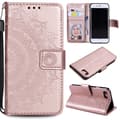 iPhone 7/8/SE (2020/2022) - Mandala Wallet Case - Rosaguld