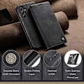 Miniatyrbillede 4 af 5: Til Samsung Galaxy A56 5G Cover CASEME 013 Serie Kortholder Stativ Læder Telefon Cover Multicolor Style B