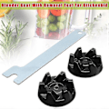 Miniatyrbillede 1 af 3: 2 stk. Blender gummikobling Gear med fjernelsesværktøj til Kitchenaid 9704230