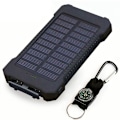 Miniatyrbild 2 av 6: 20000mAh Bärbar Solenergi för Utomhusbruk, Vildmarksfiske, Camping, Högkapacitets Backup-energi, Snabbladdning, Mobil Energi Negro