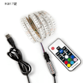 Miniatyrbillede 5 af 5: RGB LED loop USB med fjernbetjening - 5 meter vandtæt
