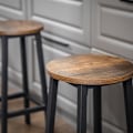 Pikkukuva 4 / 5: Baarijakkara 65 cm - Rustiikkinen ruskea ja Svart