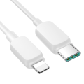 Miniatyrbild 1 av 3: Joyroom USB-kabel - USB-C till Lightning 20W 1,2m - Vit