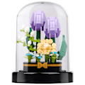 Miniatyrbild 2 av 4: Byggklossar i glaskupol - Blommor