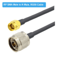 Pikkukuva 2 / 4: RP-SMA uros - N uros - 10m