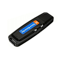Miniatyrbillede 2 af 3: Diktafon via USB - Sort