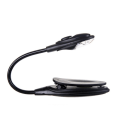 Miniatyrbillede 1 af 3: Bærbar læselampe med fleksibel arm og smart clips