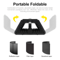 Miniatyrbillede 2 af 4: Foldbar lydisolering til studiomikrofon - 5 paneler