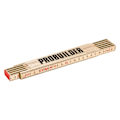 Miniatyrbild 1 av 3: ProBuilder måttstock i trä för noggrann mätning - 2 meter