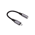 Pikkukuva 1 / 2: Forever Audio-sovitin 3,5 mm - Lightning - Musta