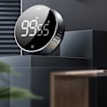 Miniatyrbillede 2 af 3: Baseus Heyo digital timer med LED-display og magnetisk montering