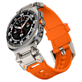 Miniatyrbild 4 av 4: Silikonarmband till Samsung Galaxy Watch Ultra 47mm med Snabbfä