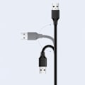 Miniatyrbild 2 av 2: Ugreen USB Förlängningskabel USB hane till USB Hona 3m