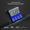 Miniatyrbild 10 av 10: Digital Vinkelmätare med stark magnet - Lcd display