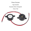 Miniatyrbild 4 av 5: Sound Buzzer SFM-20B 95dB med piezoelektrisk teknik