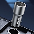 Miniatyrbillede 1 af 2: Dudao Billader med USB-C 30W PD - Sølv