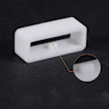 Miniatyrbild 2 av 2: Loop till Silikonarmbad 22mm 10-pack - Vit