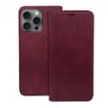 Fodral i konstläder till iPhone 17 Pro / iPhone 18 Pro - Rödbru