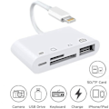 Miniatyrbild 3 av 10: Lightning till Minneskortläsare + USB & Lightning