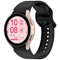 Miniatyrbillede 2 af 2: Silikonearmbånd til Samsung Galaxy Watch 6 - Sort