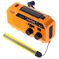 Miniatyrbillede 2 af 6: Adler-svingradio med solcelleopladning