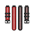 Miniatyrbillede 3 af 3: Silikonearmbånd til Garmin Forerunner 220 / 735XT / 235 - Sort/