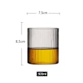 Pikkukuva 4 / 4: Uurretut Viskilasit 300ml