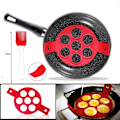 Miniatyrbild 3 av 3: Äggform och pannkaksform i högkvalitativt silikon