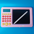 Miniatyrbild 2 av 3: Maxlife Ritplatta med miniräknare MXWB-01 - Rosa