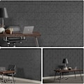 Miniatyrbild 2 av 4: Ljuddämpande paneler i polyester, 12-pack – mörkgrå