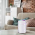 Miniatyrbillede 1 af 4: Grundlæggende aromadiffusor med LED-lys og 2 tilstande