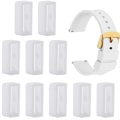 Miniatyrbild 1 av 2: Loop till Silikonarmbad 22mm 10-pack - Vit