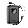 Pikkukuva 1 / 2: Powerbank 10000mAh USB-C ja Lightning-kaapelilla varustettuna