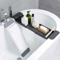 Miniatyrbillede 7 af 7: Justerbar bakke til badekarret 55-78cm