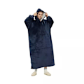 Miniatyrbillede 1 af 6: Oversized hoodie - Marineblå 120cm