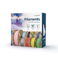 Miniatyrbillede 2 af 2: PLA Filament til 3D-printere 1,75 mm 1 kg - grå
