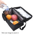 Miniatyrbillede 5 af 7: Frokosttaske / Køletaske - Sort