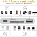 Miniatyrbild 9 av 10: Lightning till Minneskortläsare + USB & Lightning
