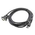 Pikkukuva 1 / 2: Viivakoodiskannerin kaapeli - RJ45 - RS232 Honeywell / Zebra /S